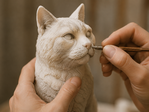 Sculpted from scratch