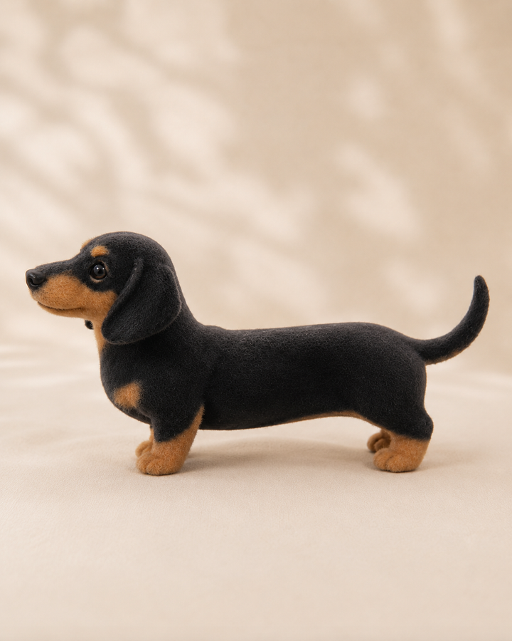 The Shelf Replica — Custom 3D Flocked Pet Figurine