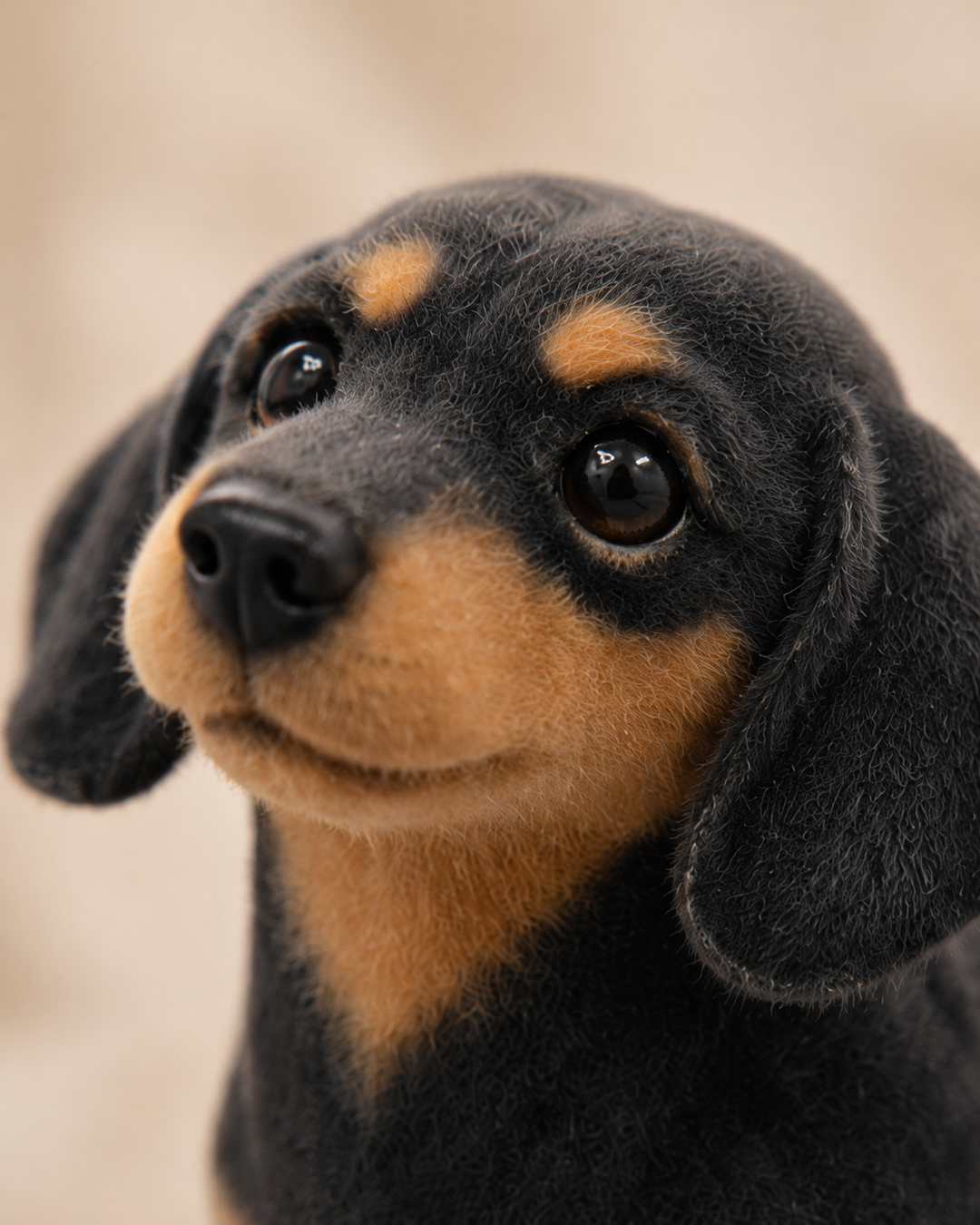 The Shelf Replica — Custom 3D Flocked Pet Figurine