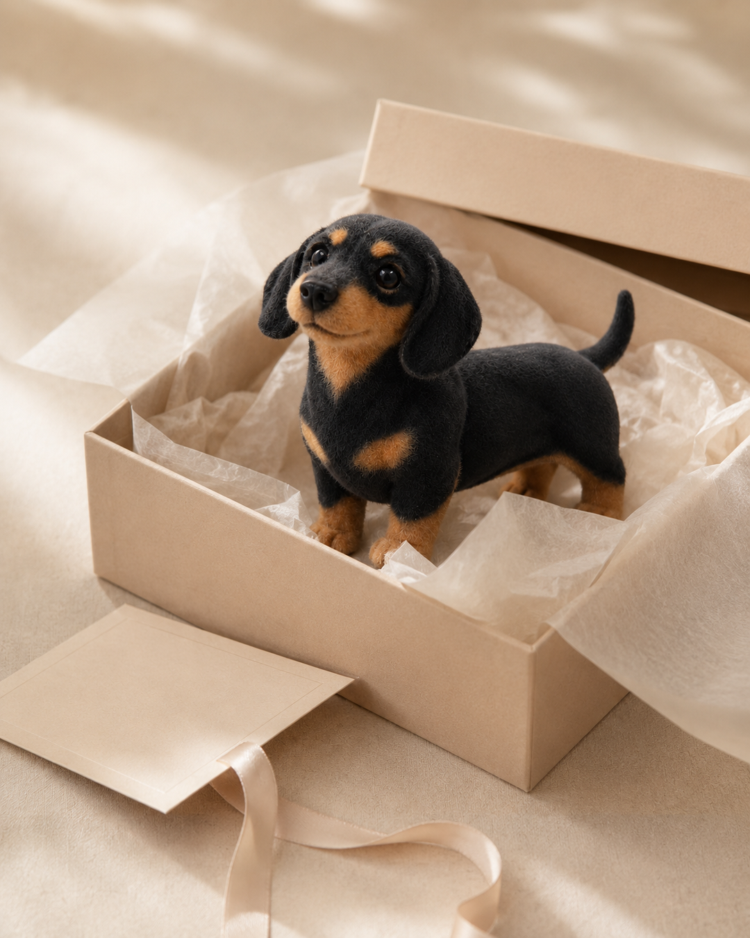 The Shelf Replica — Custom 3D Flocked Pet Figurine