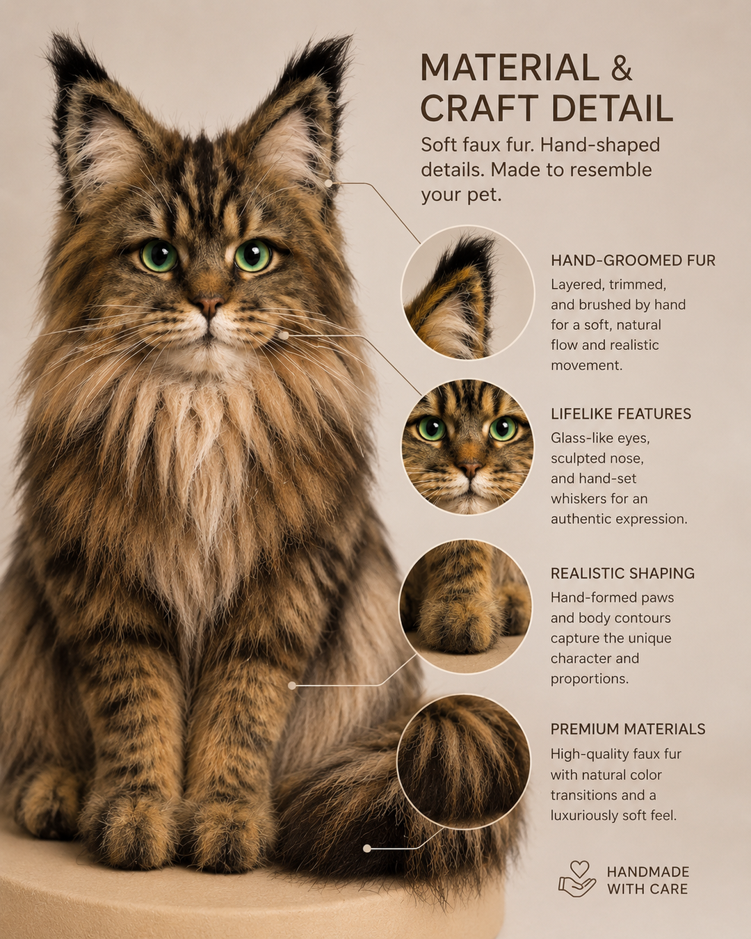 The Carry Charm — Custom Realistic Pet Charm
