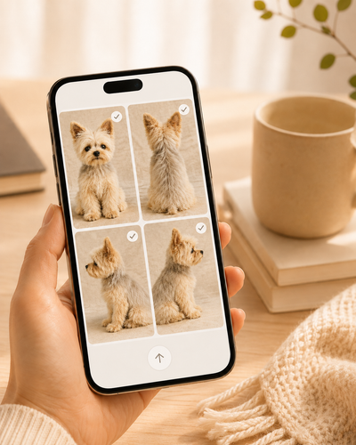 Upload photos